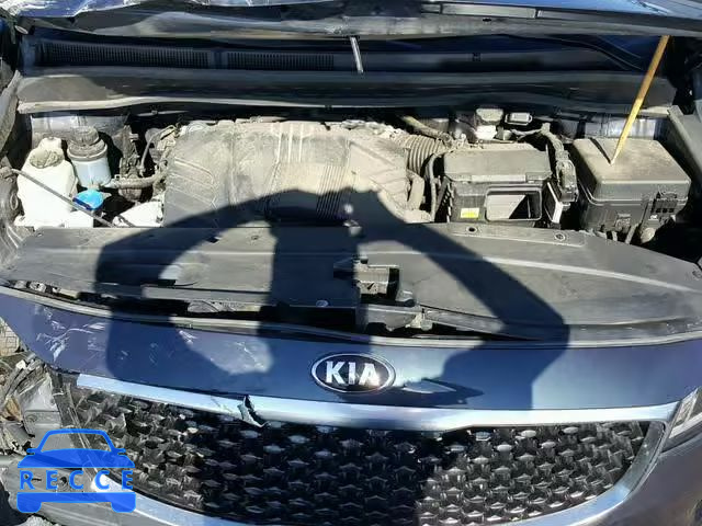 2017 KIA SEDONA EX KNDMC5C14H6253485 image 6