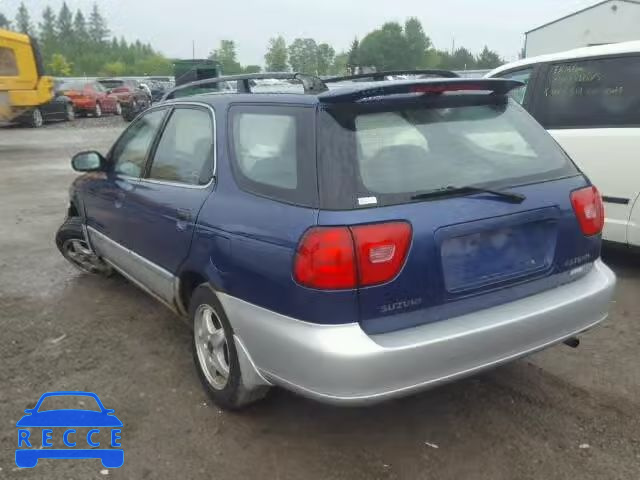 2001 SUZUKI ESTEEM GL JS2GB41W615206551 image 2