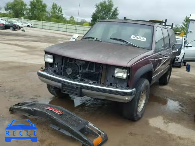 1996 GMC SUBURBAN K 1GKGK26J6TJ742393 image 1