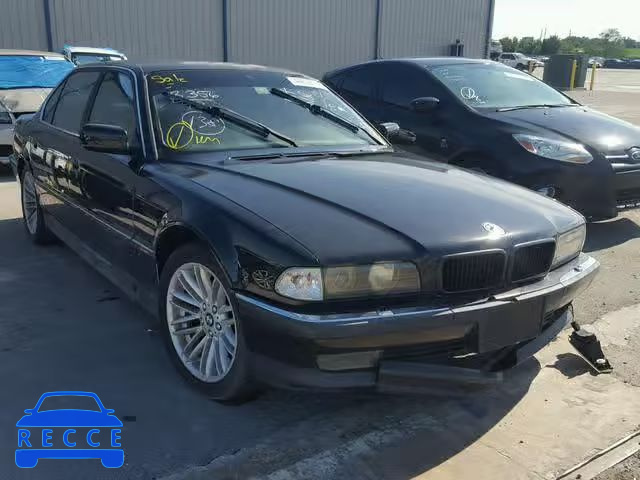 1998 BMW 750 IL WBAGK2320WDH68757 image 0