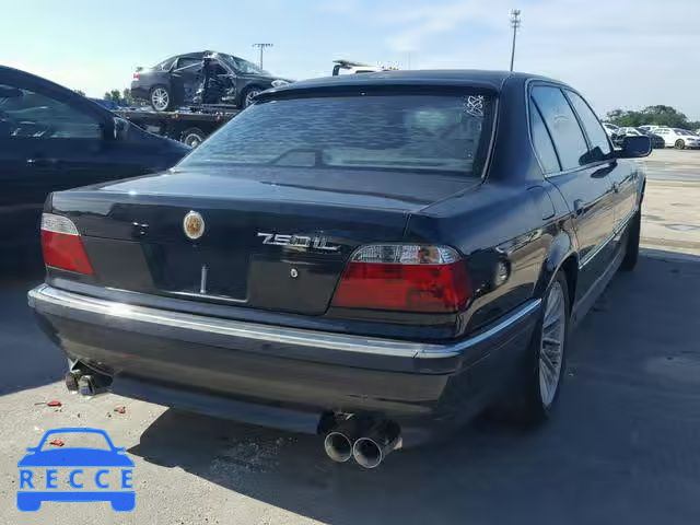 1998 BMW 750 IL WBAGK2320WDH68757 image 3