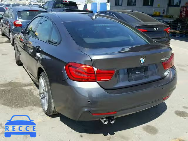 2018 BMW 430I GRAN WBA4J1C55JBM11280 image 2