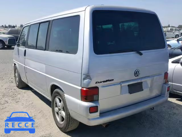 2002 VOLKSWAGEN EUROVAN GL WV2KB47042H057517 зображення 2