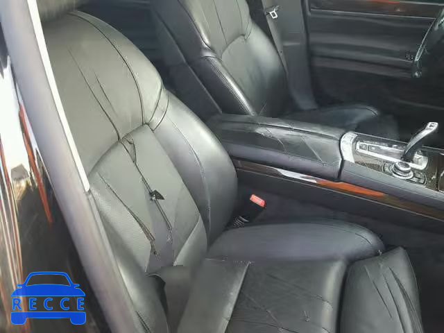 2010 BMW 750 I WBAKC6C59ACL67972 зображення 8