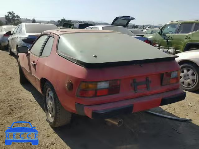 1987 PORSCHE 924 S WP0AA0927HN453827 image 2