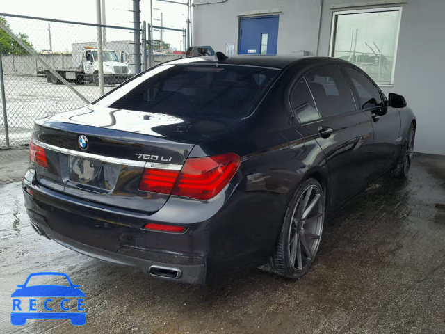 2014 BMW 740 LI WBAYE4C5XED138337 зображення 3