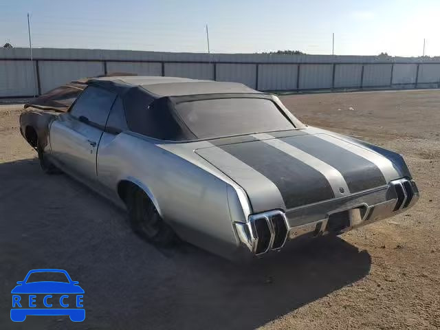 1970 OLDSMOBILE CUTLASS 342670E186385 image 2