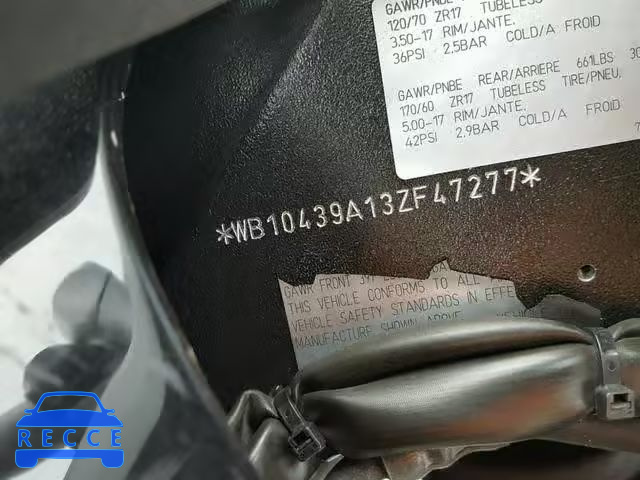 2003 BMW R1150 R WB10439A13ZF47277 зображення 9