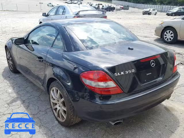 2007 MERCEDES-BENZ SLK 350 WDBWK56FX7F148983 image 2