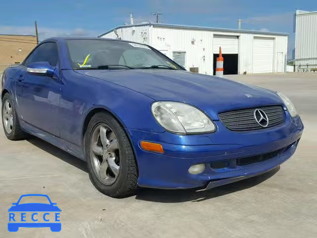 2002 MERCEDES-BENZ SLK 320 WDBKK65F62F251767 зображення 0