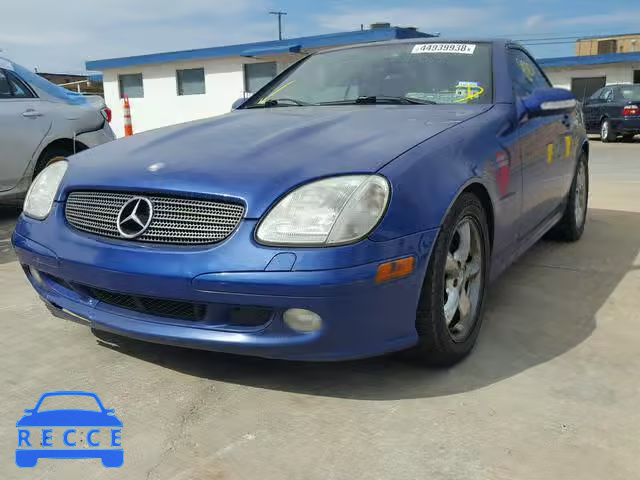 2002 MERCEDES-BENZ SLK 320 WDBKK65F62F251767 Bild 1