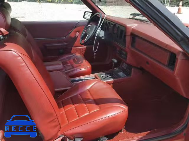 1984 FORD MUSTANG GL 1FABP2739EF201566 image 4