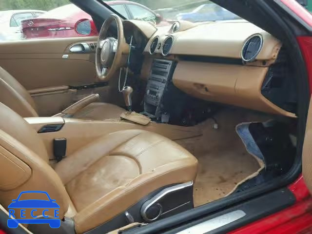 2007 PORSCHE BOXSTER WP0CA29837U712097 зображення 9