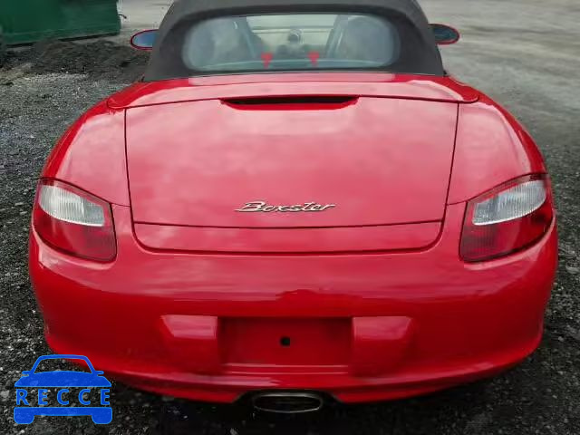 2007 PORSCHE BOXSTER WP0CA29837U712097 зображення 6