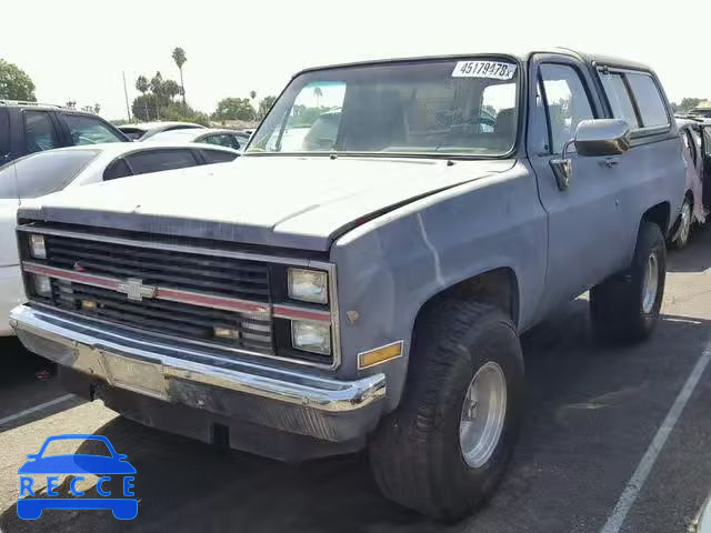 1984 CHEVROLET BLAZER K10 1G8EK18L6EF153517 image 1