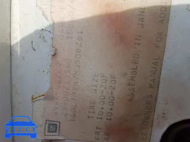 1991 GMC TOPKICK C7 1GDL7H1M7MJ508261 image 9