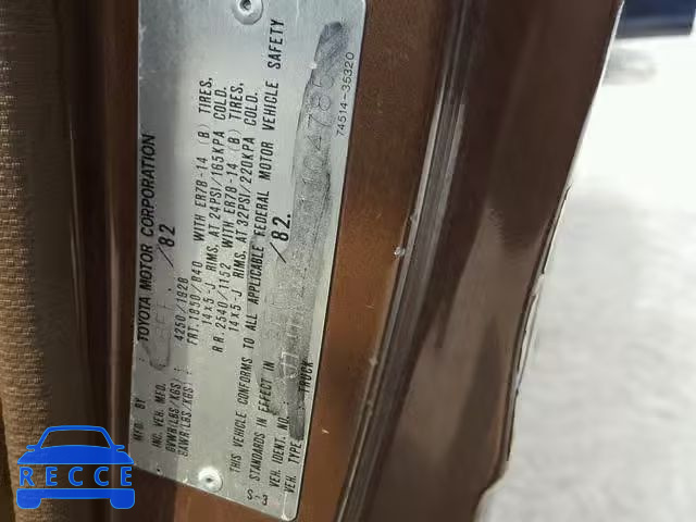 1983 TOYOTA PICKUP 1/2 JT4RN44S5D1104785 image 9