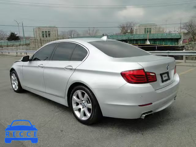 2013 BMW 550 I WBAFR9C55DDX80407 зображення 2