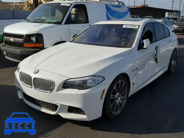 2013 BMW 550 I WBAFR9C50DDX79858 image 1