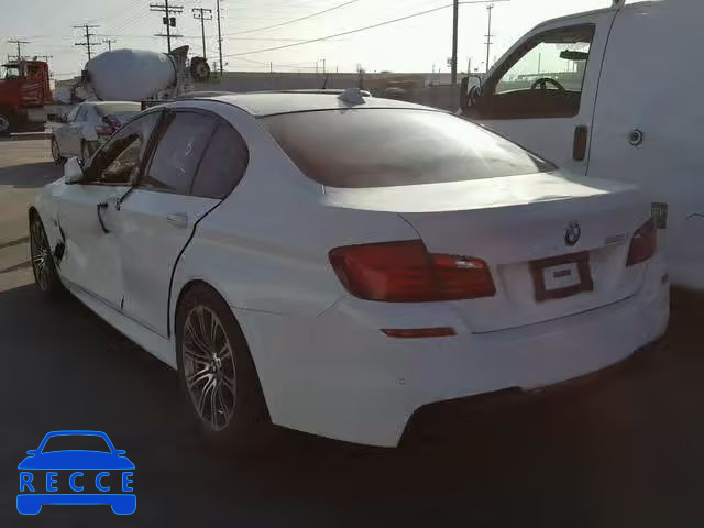 2013 BMW 550 I WBAFR9C50DDX79858 image 2