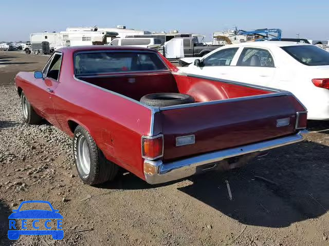 1971 CHEVROLET EL CAMINO 536801L101419 image 2
