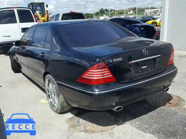 2004 MERCEDES-BENZ S 600 WDBNG76J34A428878 image 2