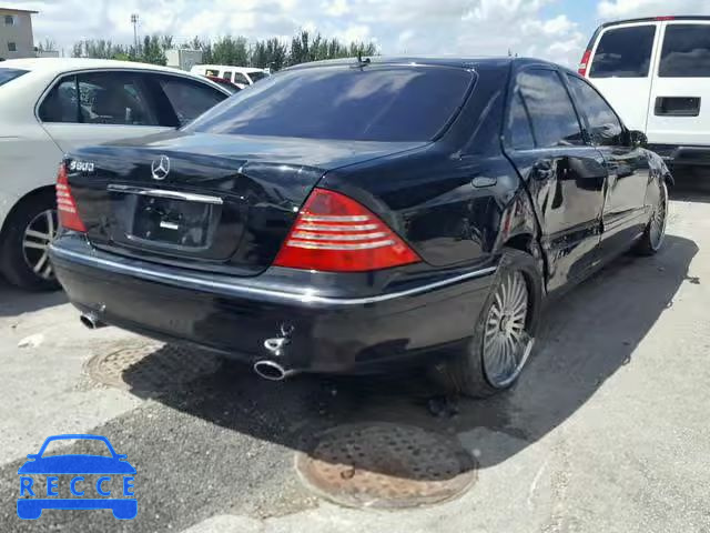 2004 MERCEDES-BENZ S 600 WDBNG76J34A428878 image 3