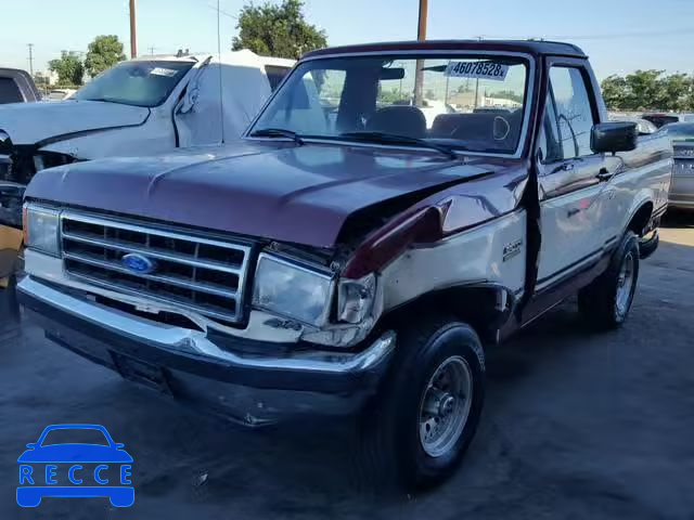 1991 FORD BRONCO U10 1FMEU15H9MLA73012 image 1