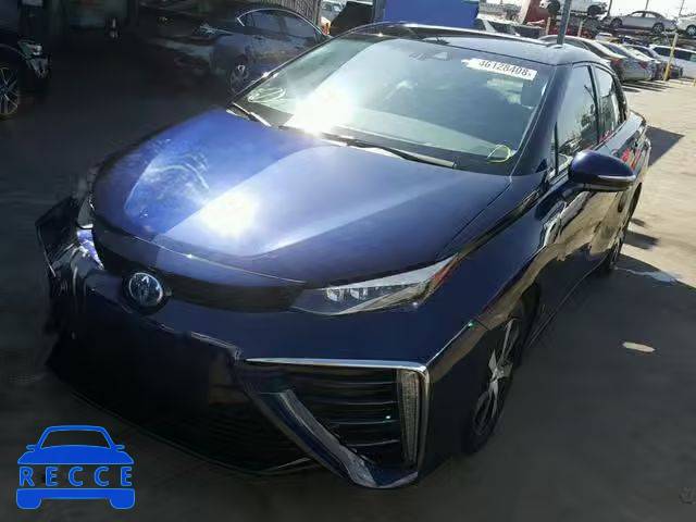 2016 TOYOTA MIRAI JTDBVRBD7GA000936 зображення 1