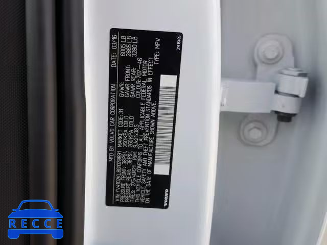 2016 VOLVO XC90 T5 YV4102KL8G1078891 image 9