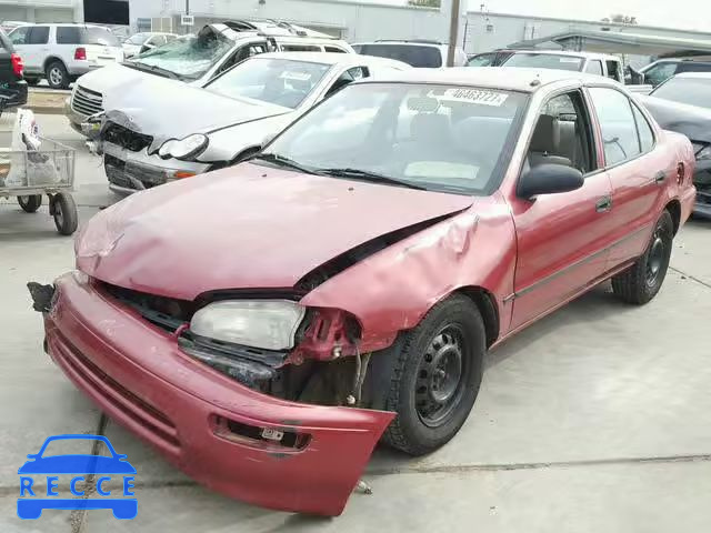 1997 GEO PRIZM BASE 1Y1SK5260VZ413245 image 1