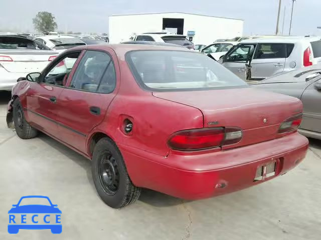 1997 GEO PRIZM BASE 1Y1SK5260VZ413245 image 2