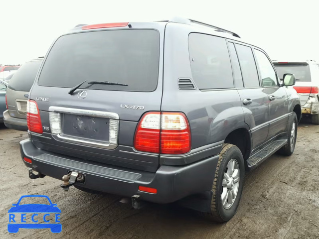 2004 LEXUS LX 470 JTJHT00WX43539659 image 3