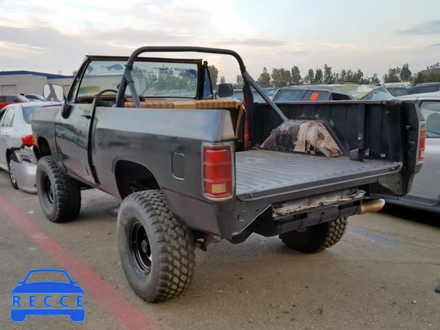 1986 DODGE RAMCHARGER 3B4GW12TXGM600510 image 2