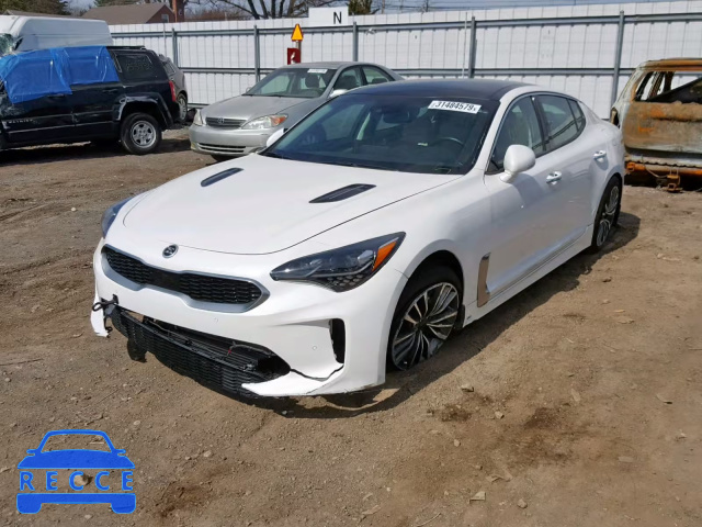 2018 KIA STINGER PR KNAE25LA4J6028414 image 1