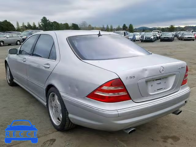 2001 MERCEDES-BENZ S 55 AMG WDBNG73J31A196640 image 2