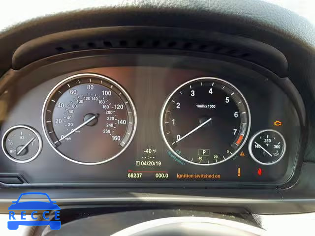 2014 BMW 550 I WBAKN9C52ED681085 зображення 7