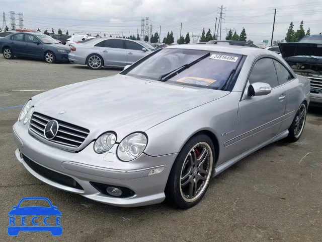 2004 MERCEDES-BENZ CL 55 AMG WDBPJ74J14A040593 зображення 1