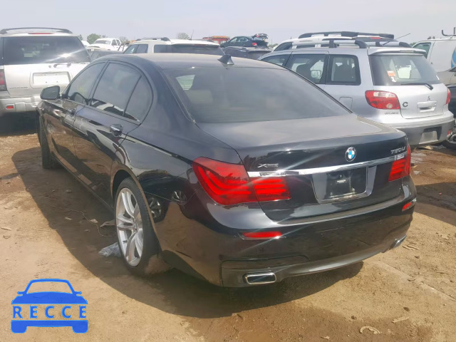 2015 BMW 750 LXI WBAYF8C52FD655430 image 2