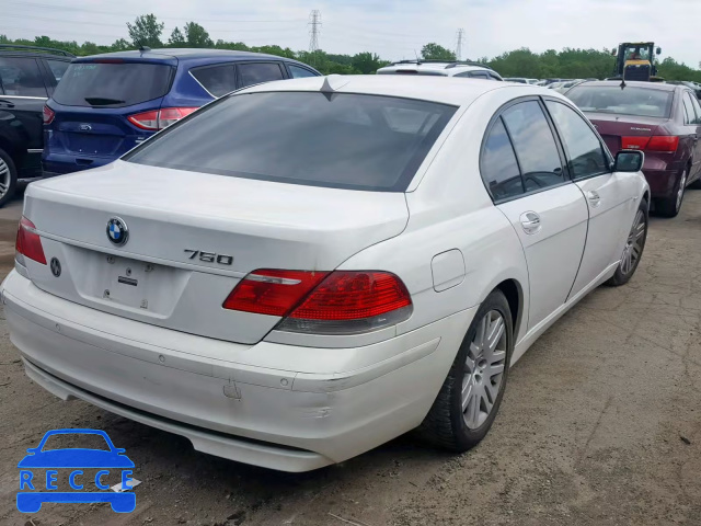 2007 BMW 750 I WBAHL83517DT10061 зображення 3