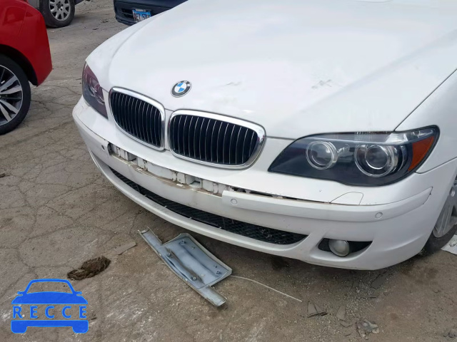 2007 BMW 750 I WBAHL83517DT10061 image 8