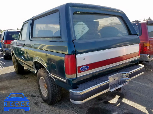 1987 FORD BRONCO U10 1FMEU15N8HLA54480 image 2