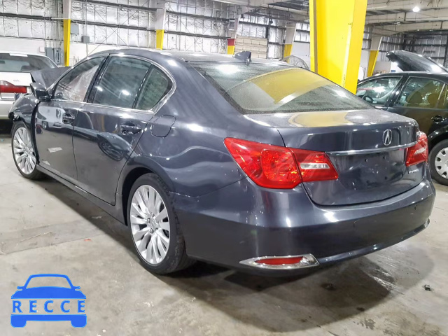 2014 ACURA RLX ADVANC JH4KC1F92EC006172 image 2