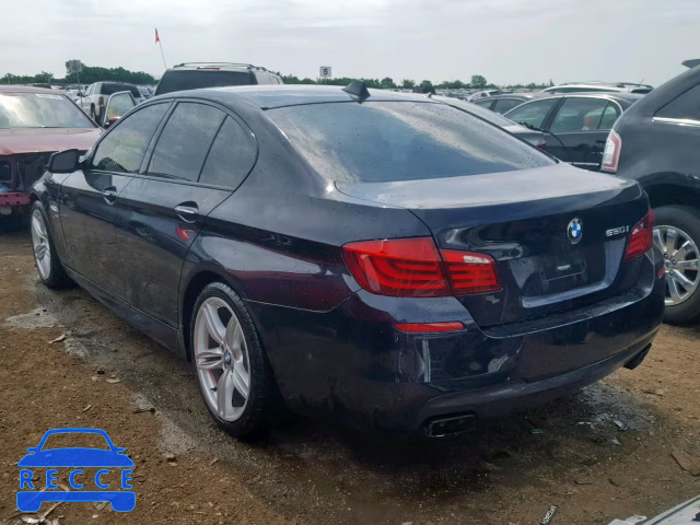 2012 BMW 550 XI WBAFU9C58CDY70163 image 2