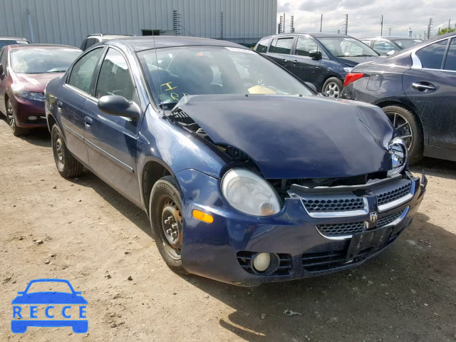 2005 DODGE NEON SX 2. 1B3ES46C75D207219 Bild 0