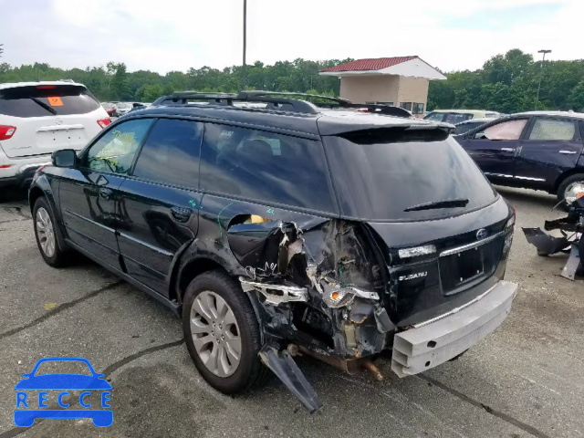 2009 SUBARU OUTBACK 3. 4S4BP85C494317769 Bild 2