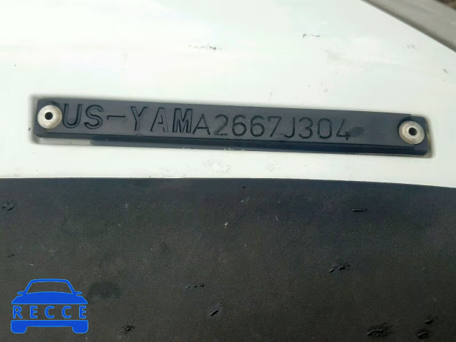 2004 YAMAHA WAVERUNNER YAMA2667J304 зображення 9