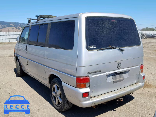 2001 VOLKSWAGEN EUROVAN MV WV2MB47041H090752 image 2