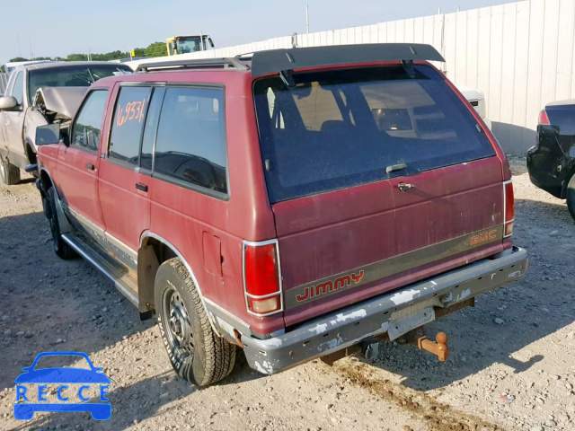 1992 GMC S15 JIMMY 1GKDT13ZXN2519422 зображення 2