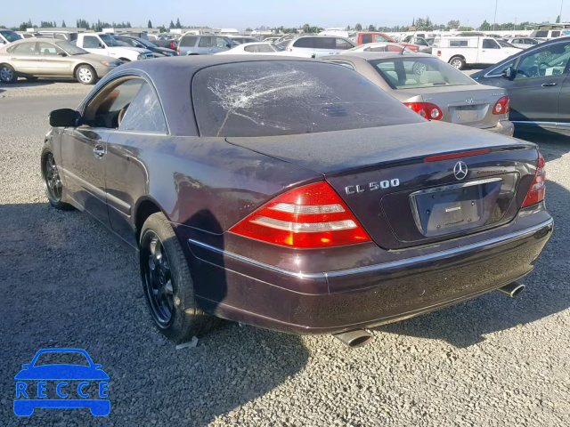 2000 MERCEDES-BENZ CL 500 WDBPJ75J7YA001771 зображення 2